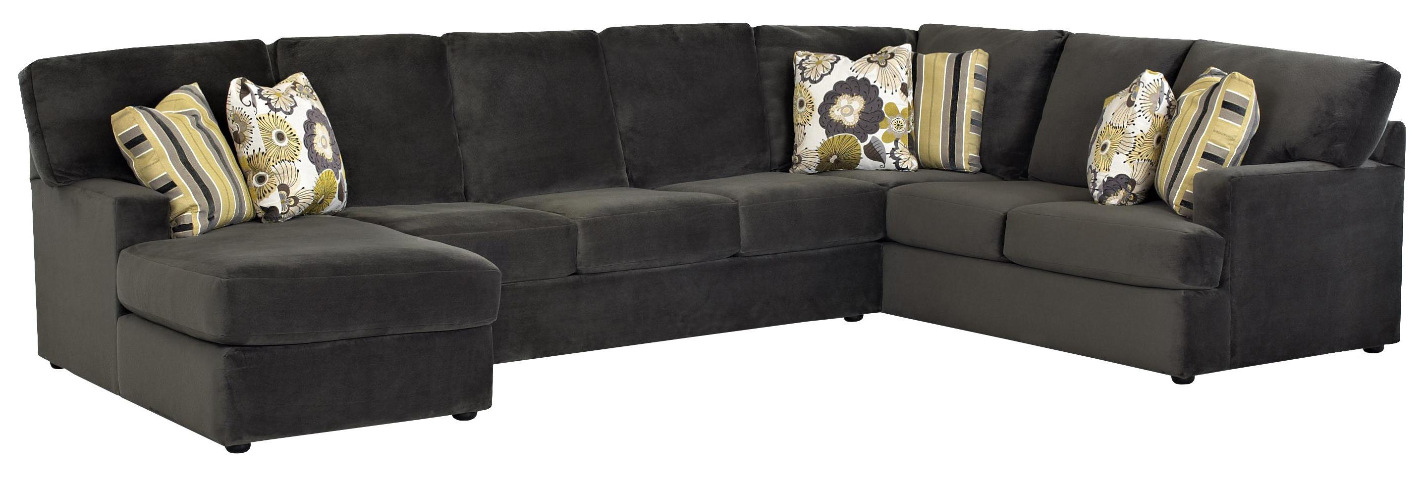 Klaussner Maclin K91500 Sectional Sofa with Left Side Chaise Value